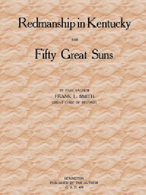 [Gutenberg 46275] • Redmanship in Kentucky for Fifty Great Suns